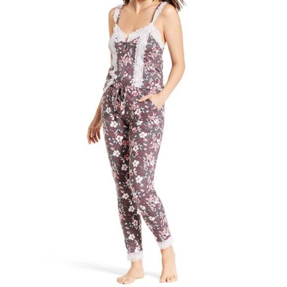 Nanette Lepore Lace Detail Pajama Set NWT Size M - Picture 1 of 9